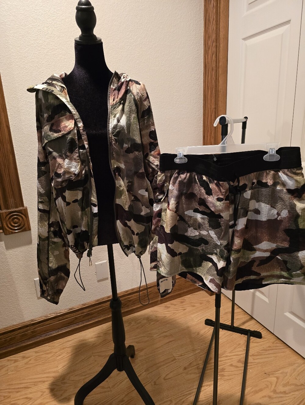 PacSun Jacket and Shorts - Camo